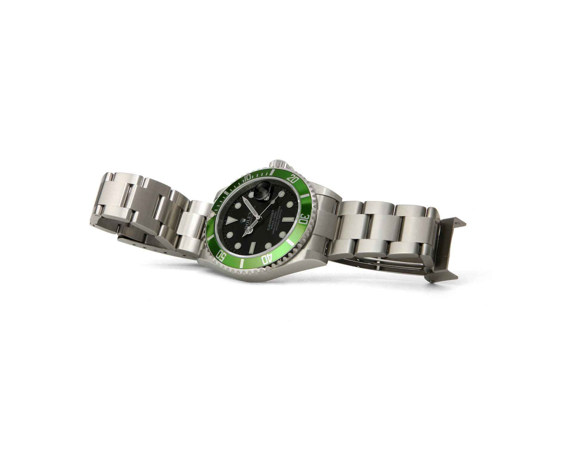 product photography of a rolex