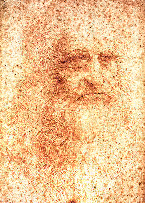 Leonardo da Vinci self-portrait