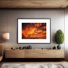 photographic print mammatus jeff fried displayed in a room