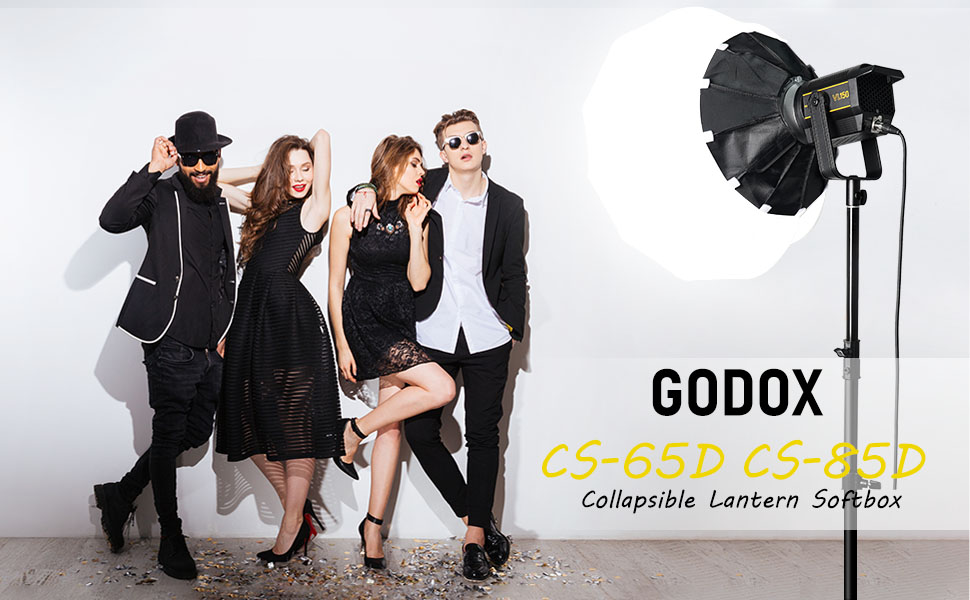 Godox CS 65D Softbox Lantern used on set