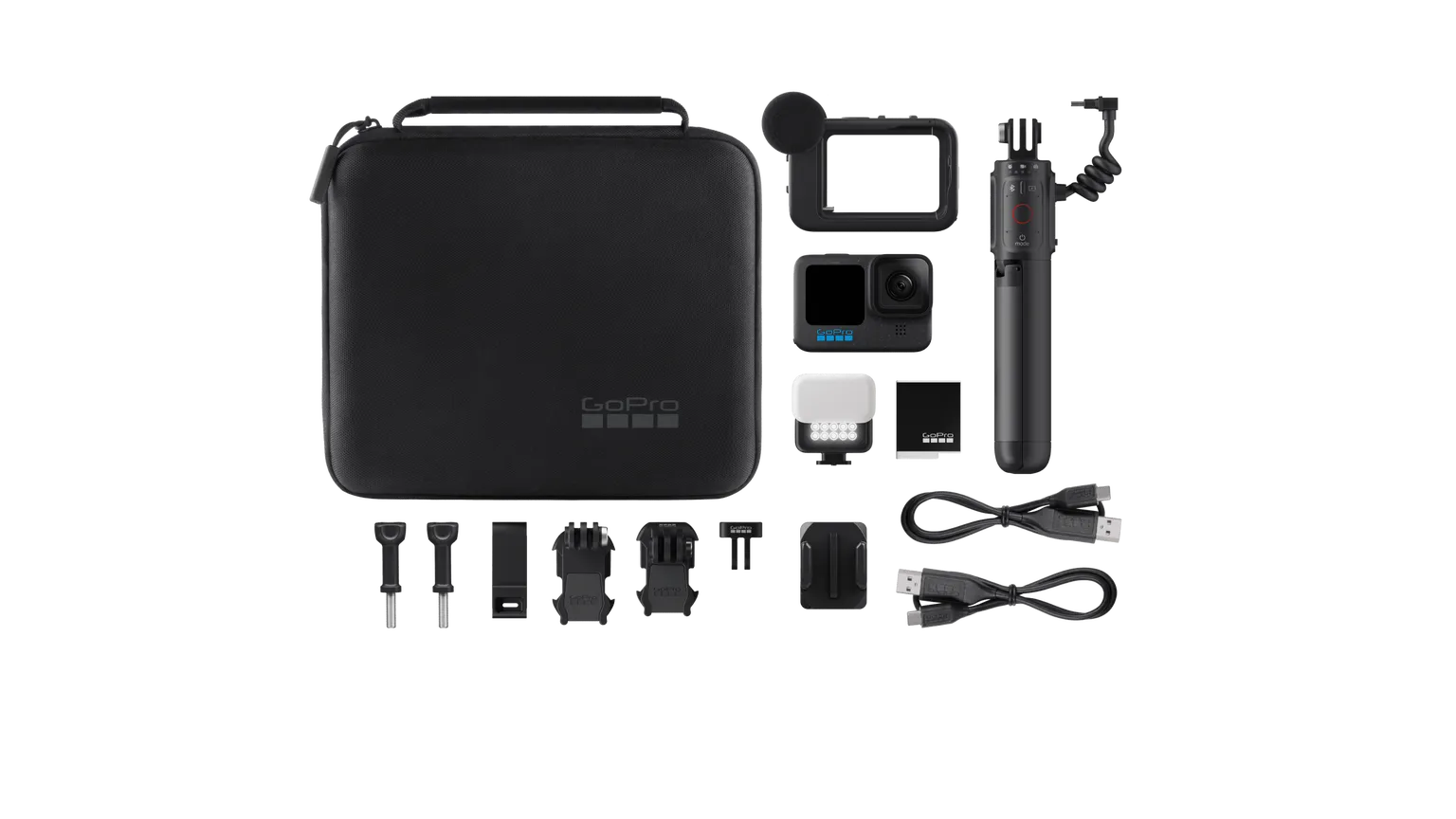 what is in the GoPro HERO12 Black Creator Edition full kit