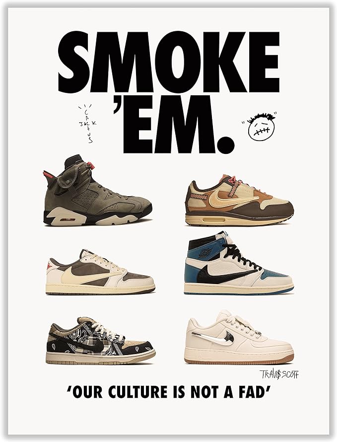 Nike smoke em poster