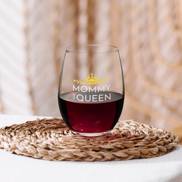 customizable print on demand wine glasses