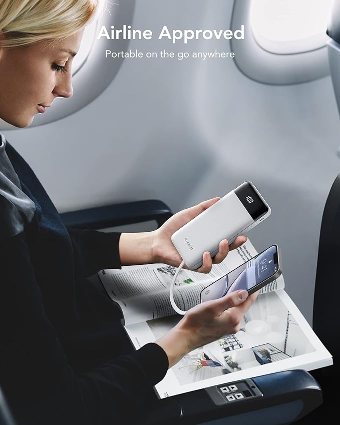 Charmast power bank is airline approved