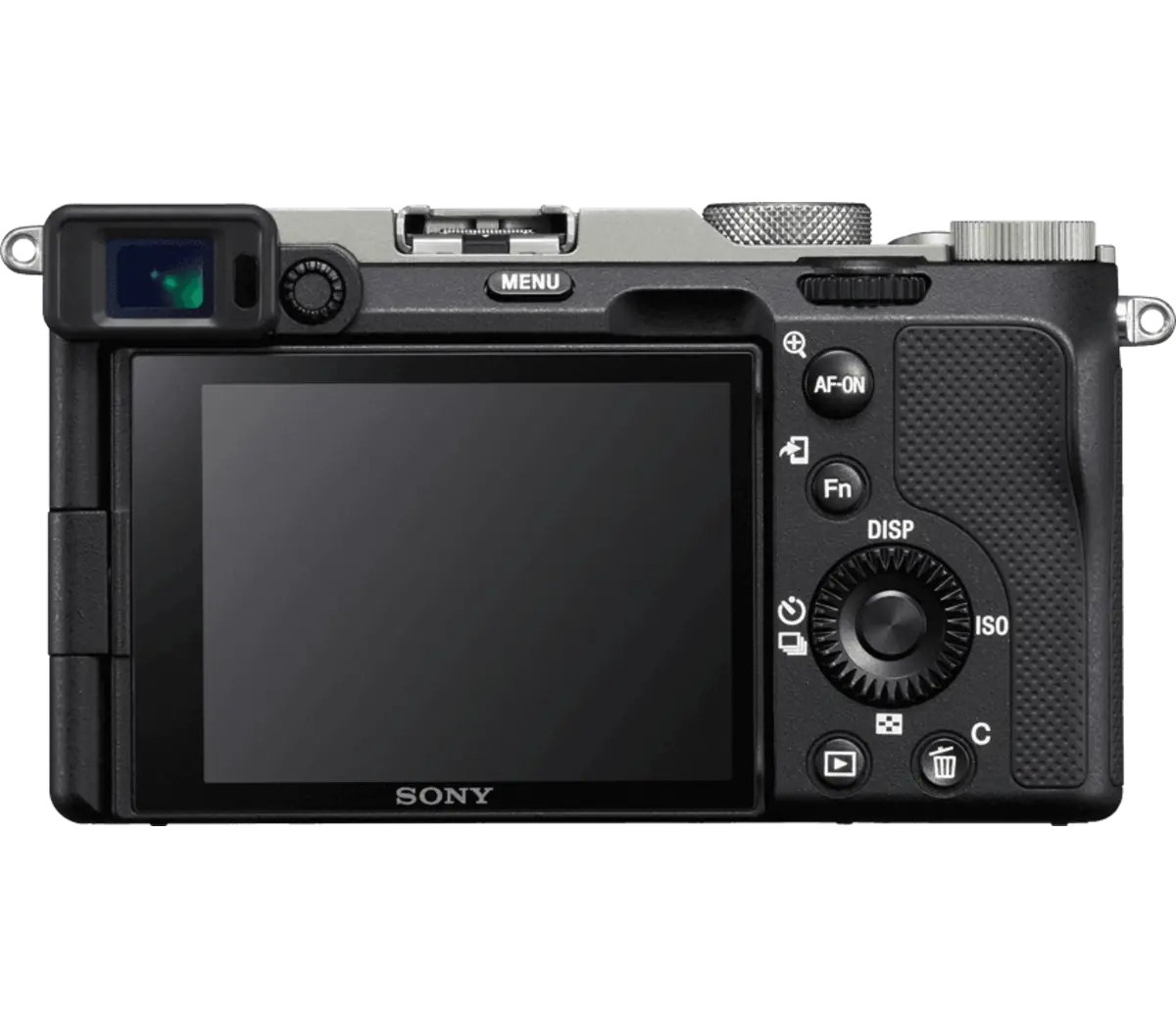 Sony Alpha 7C body only back view