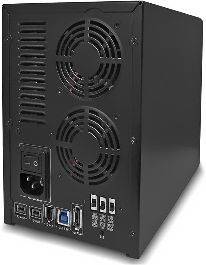 100tb Oyen Digital rear side