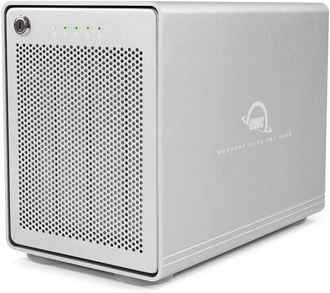 OWC 64TB Mercury Elite Pro Quad RAID large external hard drive