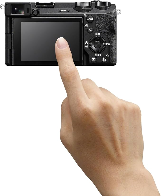 Sony Alpha 6700 touch display