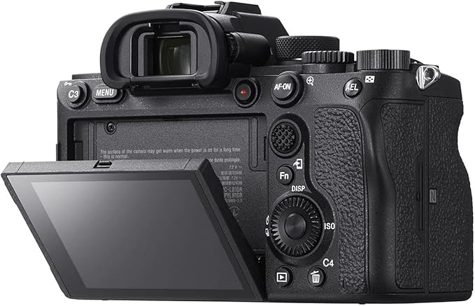 Sony Alpha 7R IV rear tilting touch screen