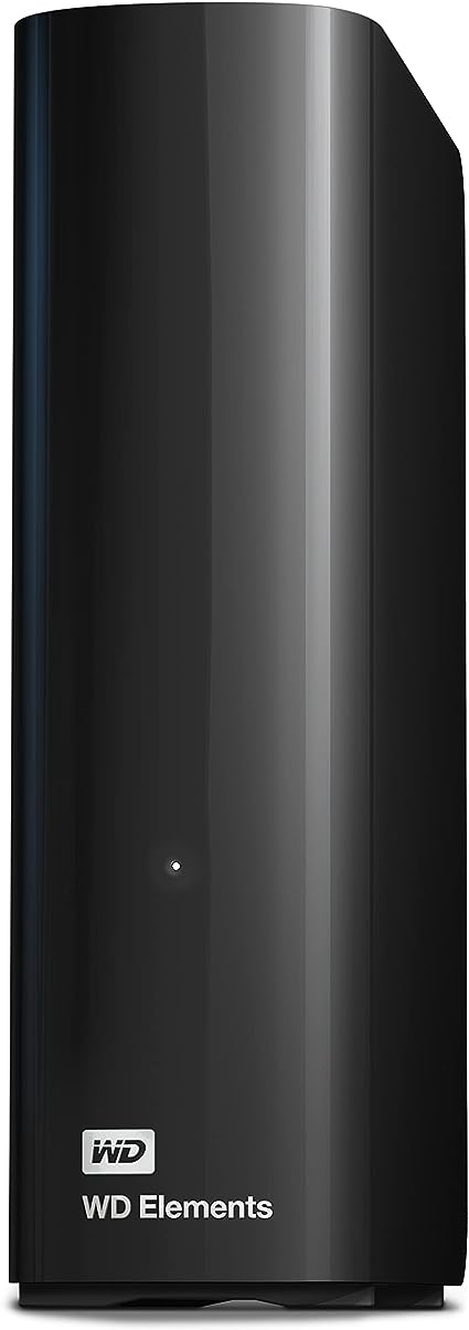 massive Western Digital 22TB external hard drive