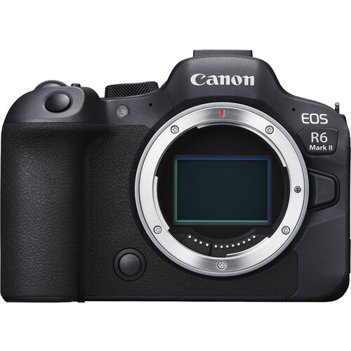 canon r6 mark ii front view