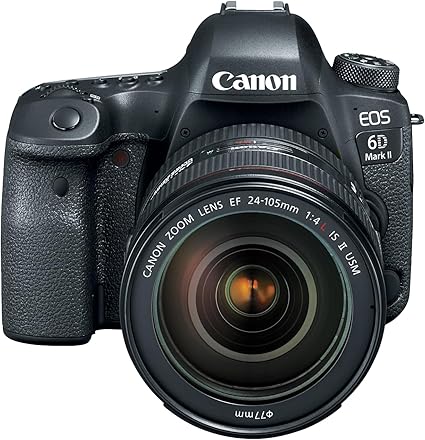 Canon EOS 6D Mark II DSLR Camera with EF 24-105mm USM Lens