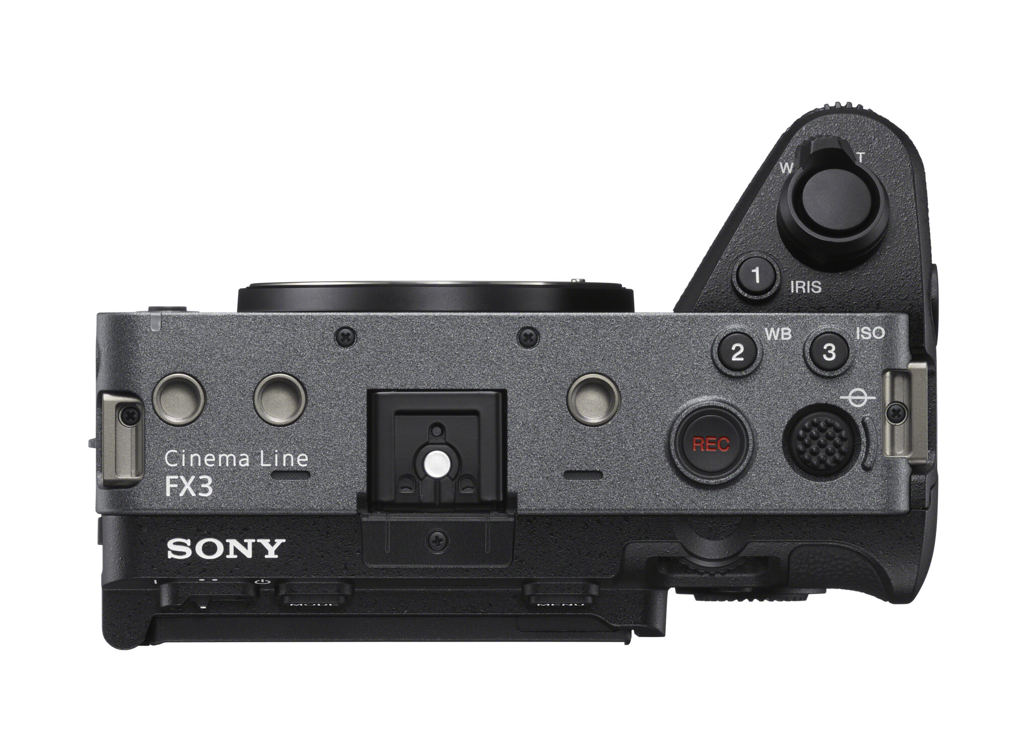 Sony FX3 top view